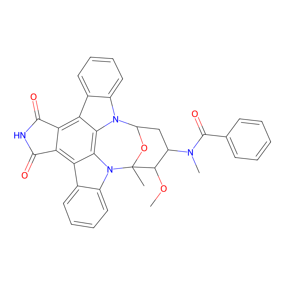 Stauprimide molecular structure, CAS 154589-96-5