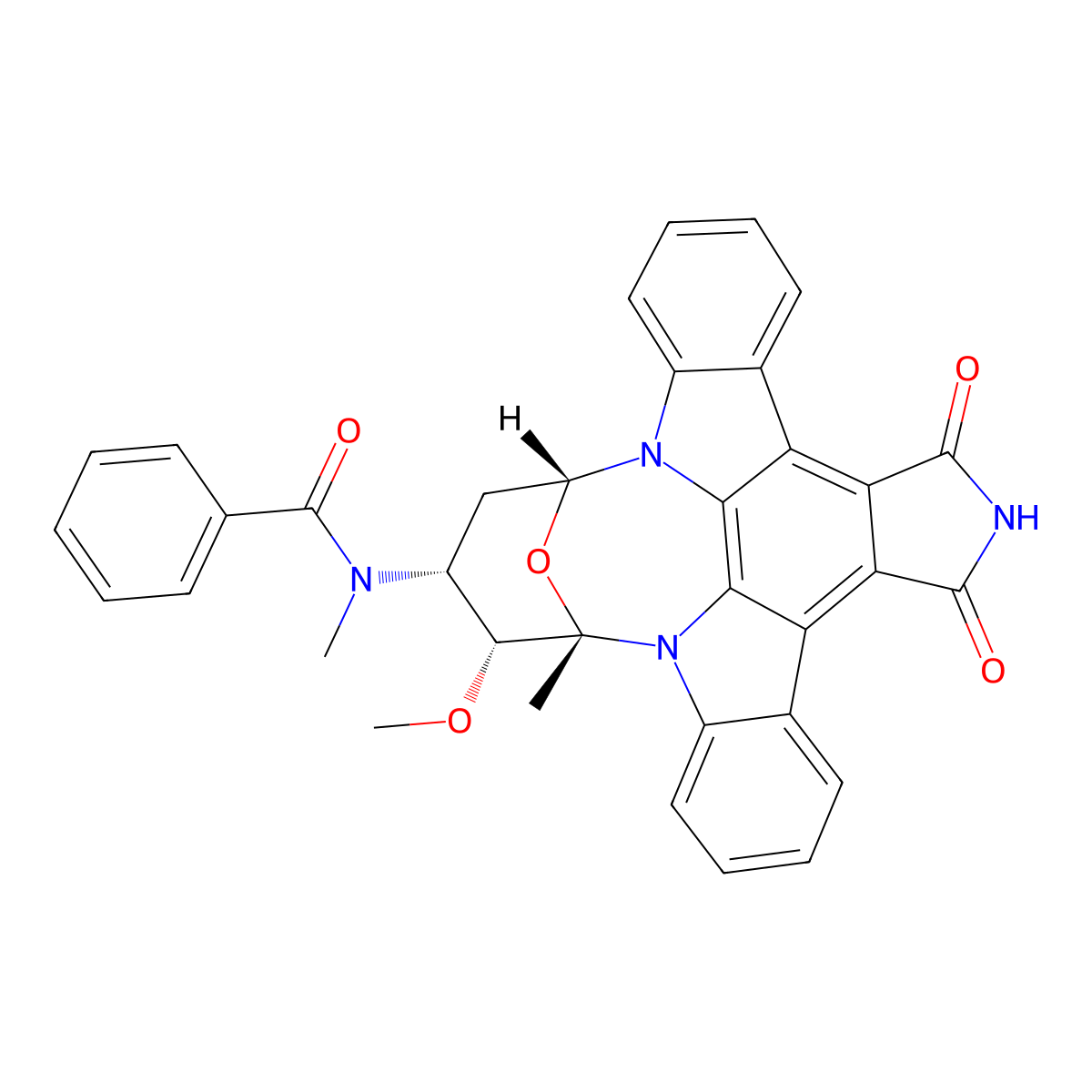 Stauprimide molecular structure, CAS 154589-96-5