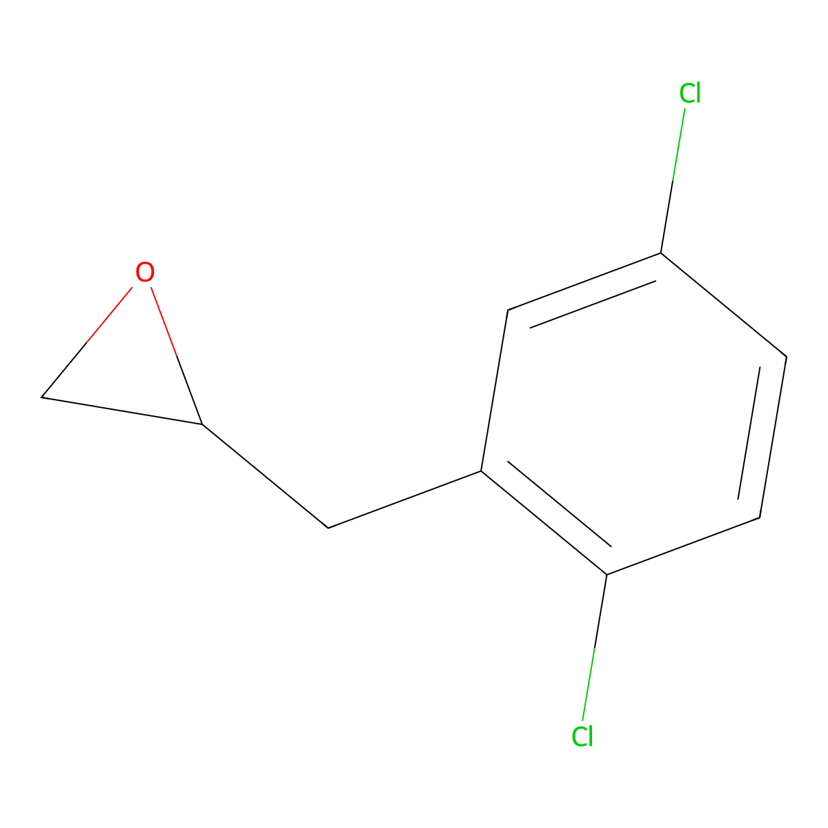 2-[(2,5-Dichlorophenyl)methyl]oxirane molecular structure, CAS 1546183-31-6