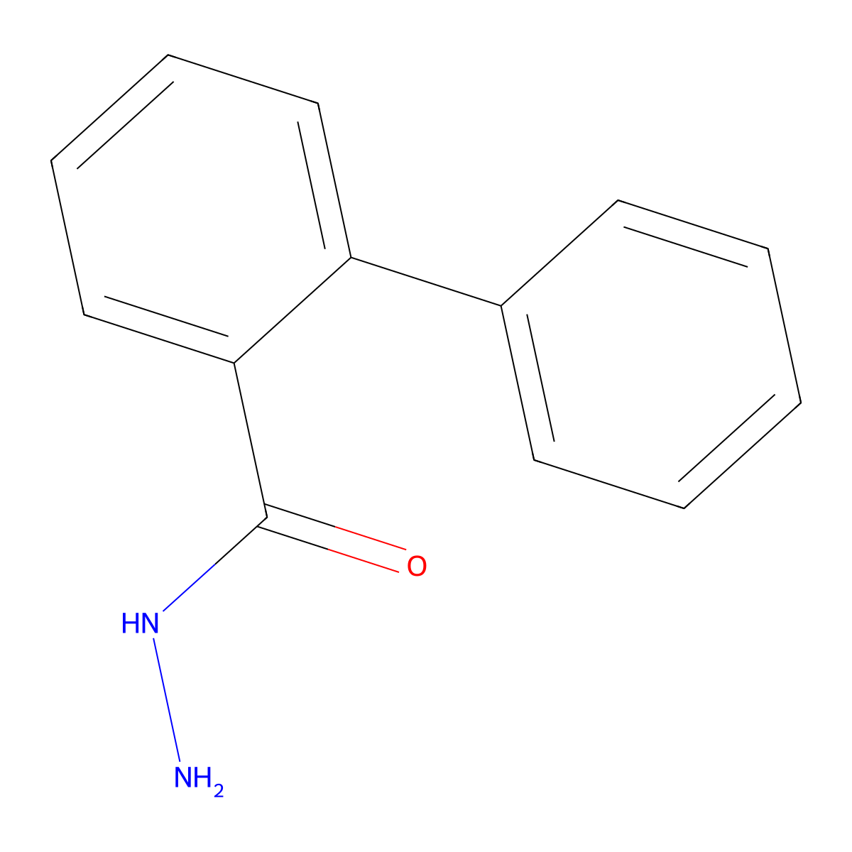 2-Phenylbenzhydrazide molecular structure, CAS 154660-48-7