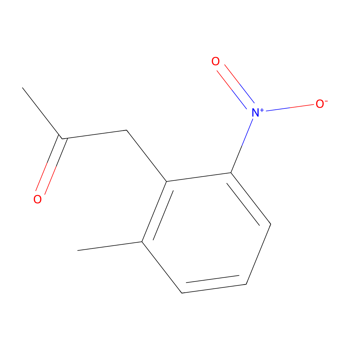 1-(2-Methyl-6-nitrophenyl)propan-2-one molecular structure, CAS 1546640-45-2
