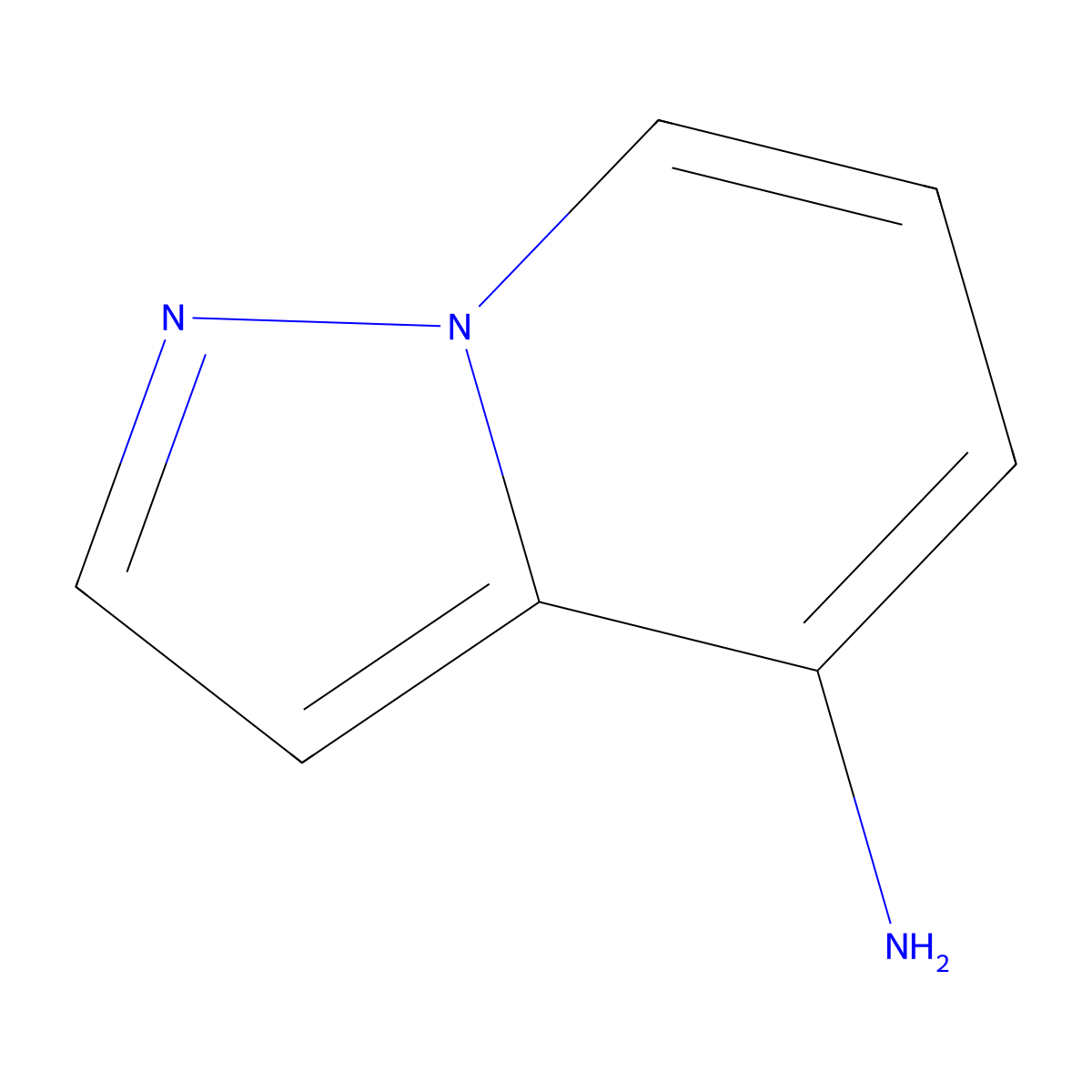Pyrazolo(1,5-a)pyridin-4-amine molecular structure, CAS 1546993-64-9