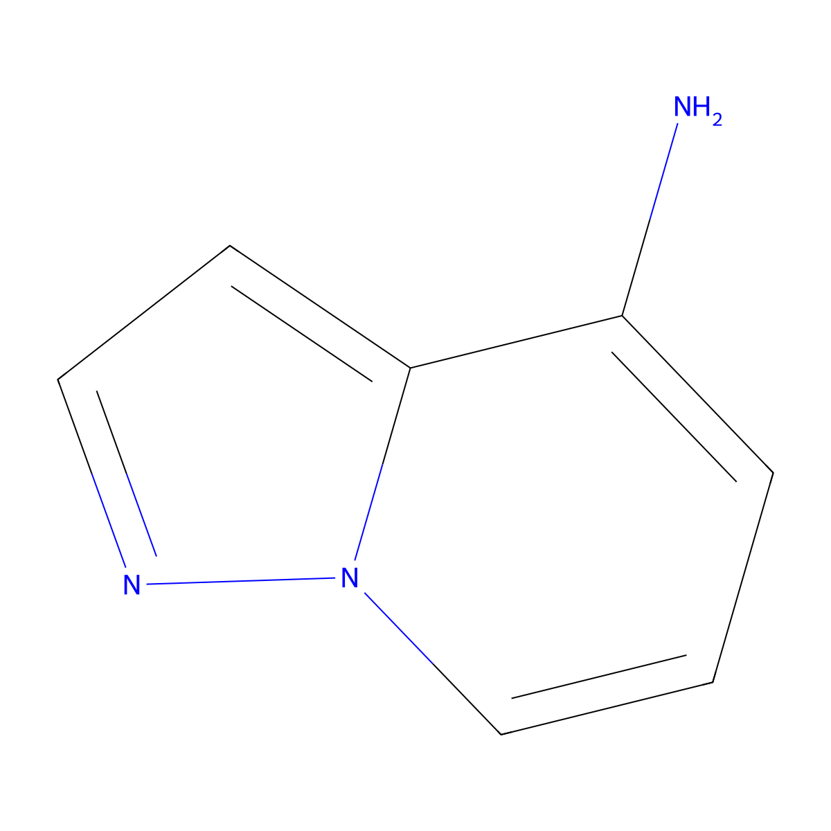 Pyrazolo(1,5-a)pyridin-4-amine molecular structure, CAS 1546993-64-9