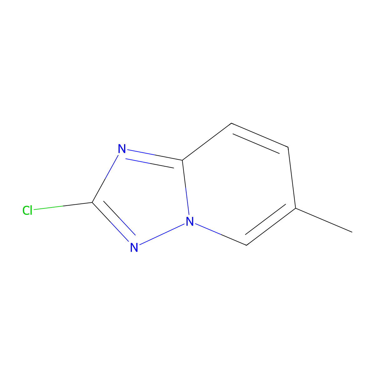 2-Chloro-6-methyl-[1,2,4]triazolo[1,5-a]pyridine molecular structure, CAS 1547026-61-8