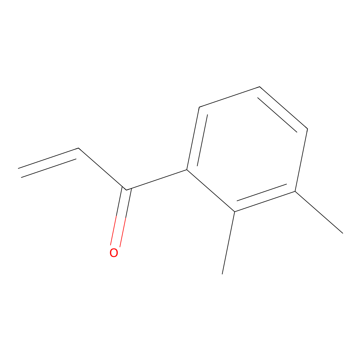 1-(2,3-Dimethylphenyl)prop-2-en-1-one molecular structure, CAS 1547151-22-3