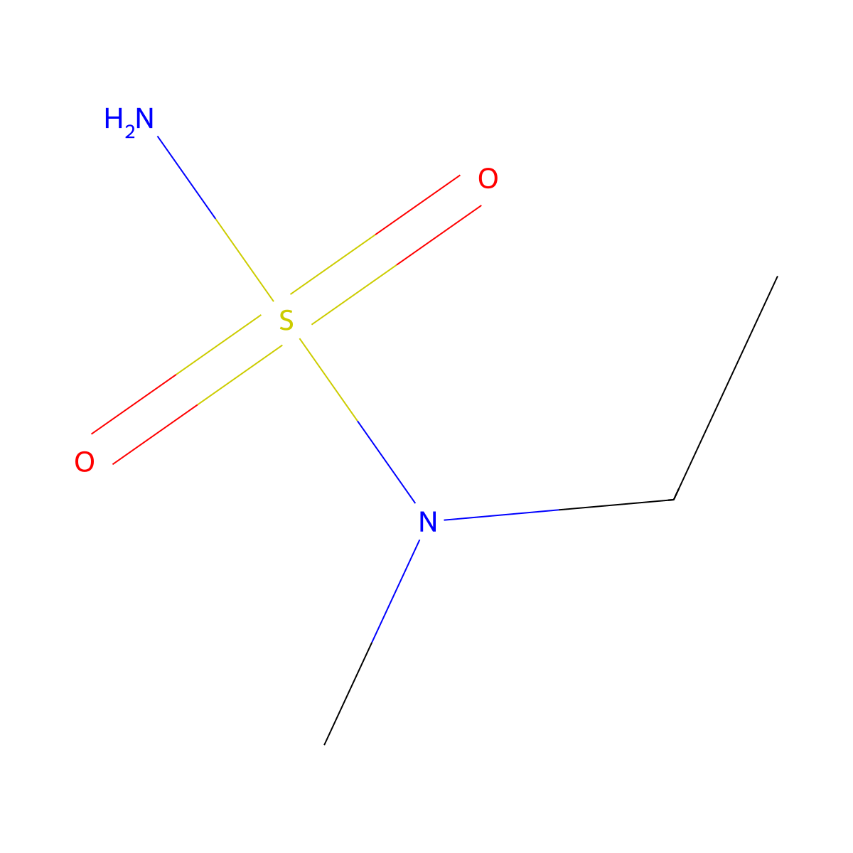 (Ethyl(methyl)sulfamoyl)amine molecular structure, CAS 154743-05-2