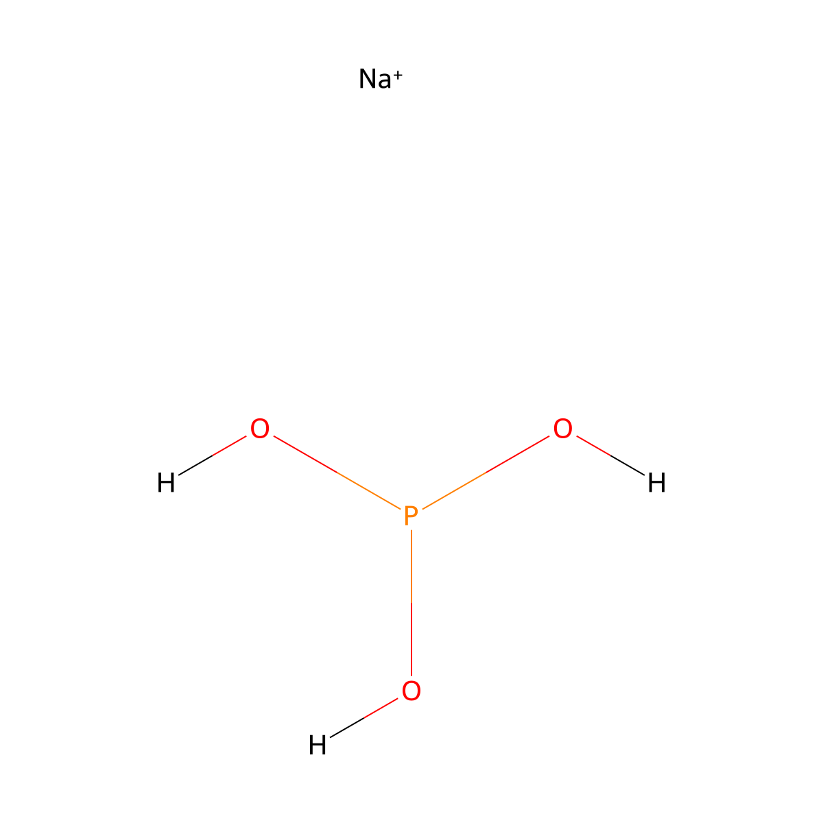 Phosphonic acid, sodium salt (1:?) molecular structure, CAS 15475-67-9