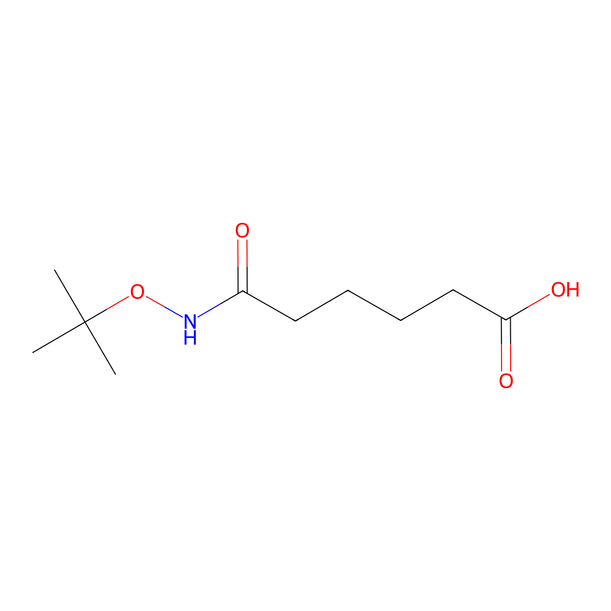 5-[(Tert-butoxy)carbamoyl]pentanoicacid molecular structure, CAS 1548238-30-7