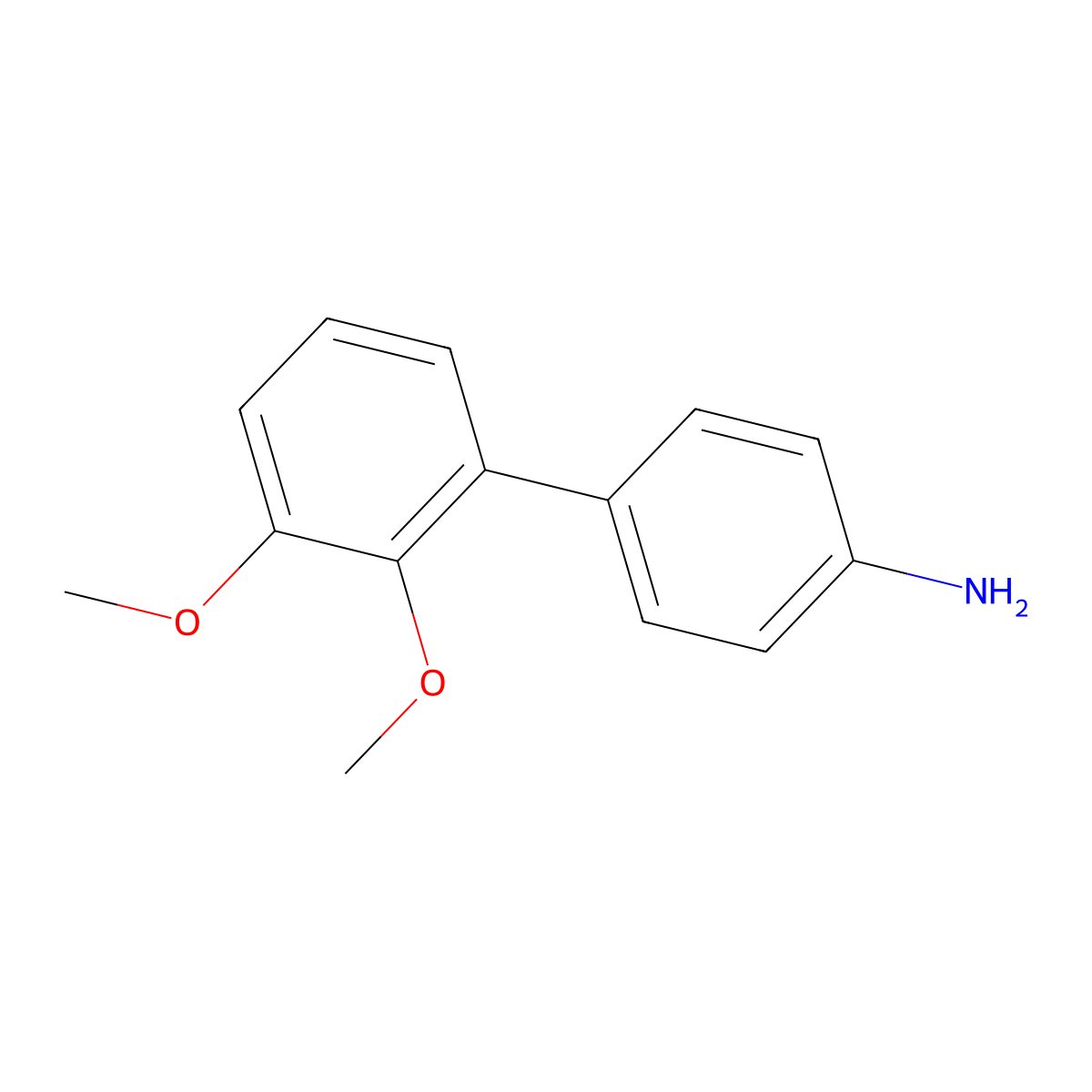 4-(2,3-Dimethoxyphenyl)aniline molecular structure, CAS 1548408-08-7