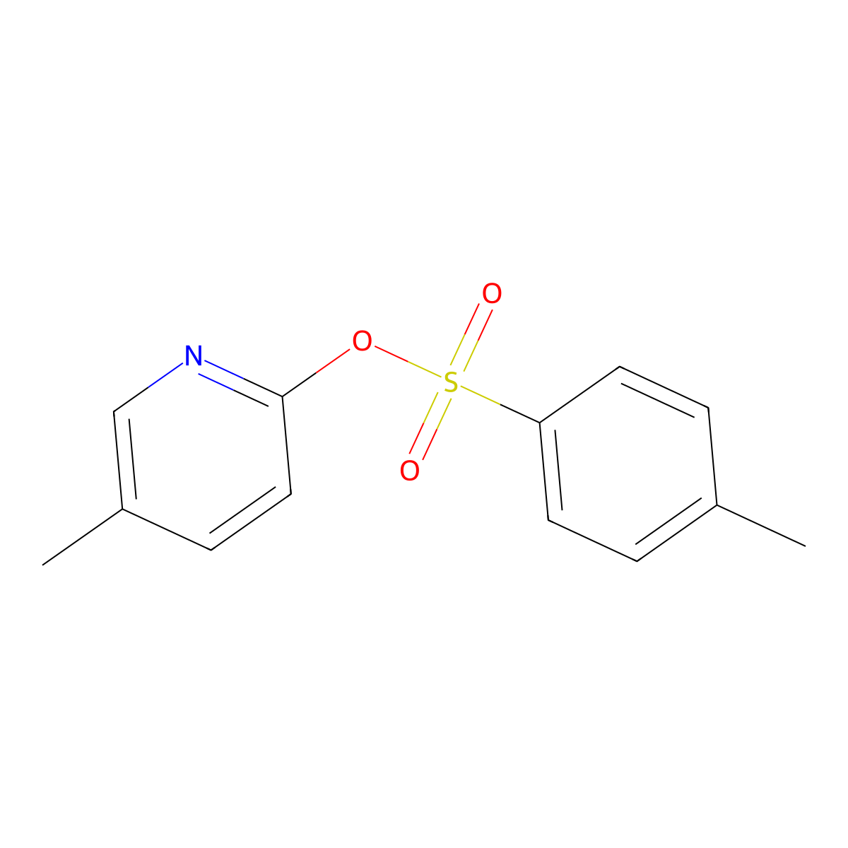 5-Methylpyridin-2-yl 4-methylbenzene-1-sulfonate molecular structure, CAS 1548434-52-1