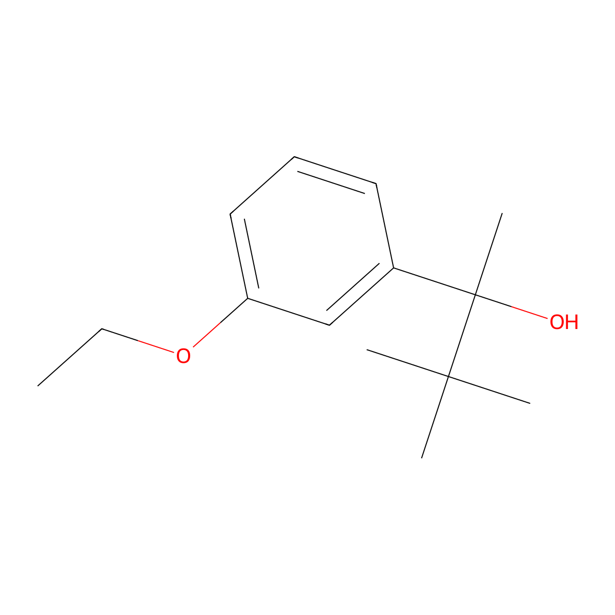 alpha-(1,1-Dimethylethyl)-3-ethoxy-alpha-methylbenZenemethanol molecular structure, CAS 1549021-74-0