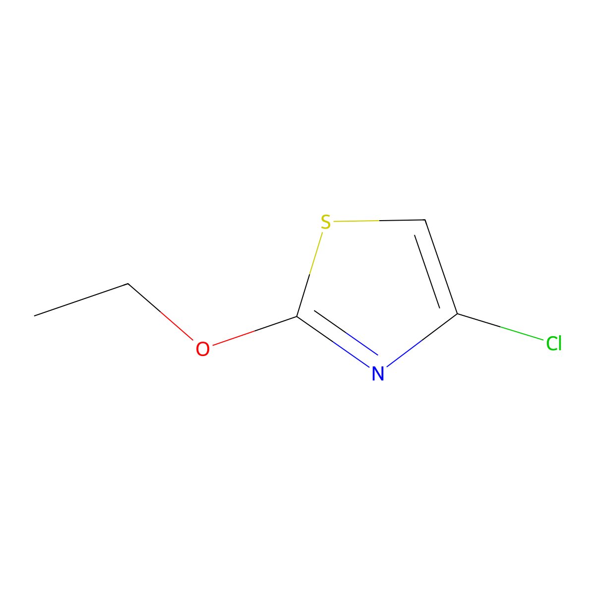 4-Chloro-2-ethoxy-1,3-thiazole molecular structure, CAS 1549056-67-8