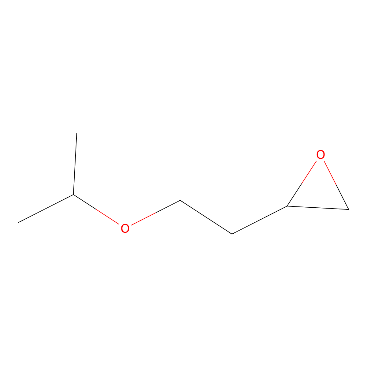 2-[2-(Propan-2-yloxy)ethyl]oxirane molecular structure, CAS 1549604-92-3