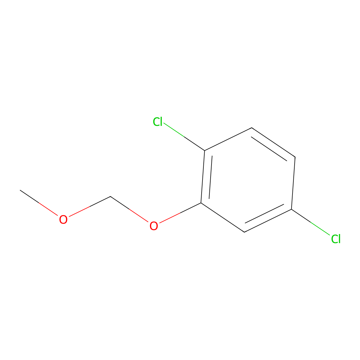 1,4-Dichloro-2-(methoxymethoxy)benzene molecular structure, CAS 1549607-11-5