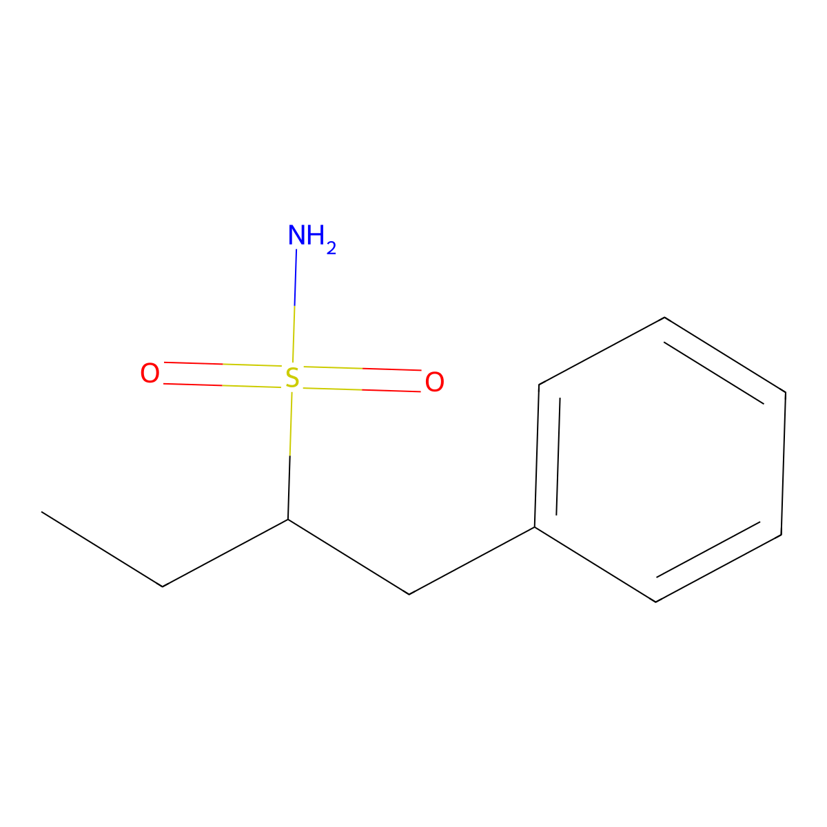 1-Phenylbutane-2-sulfonamide molecular structure, CAS 1549808-86-7