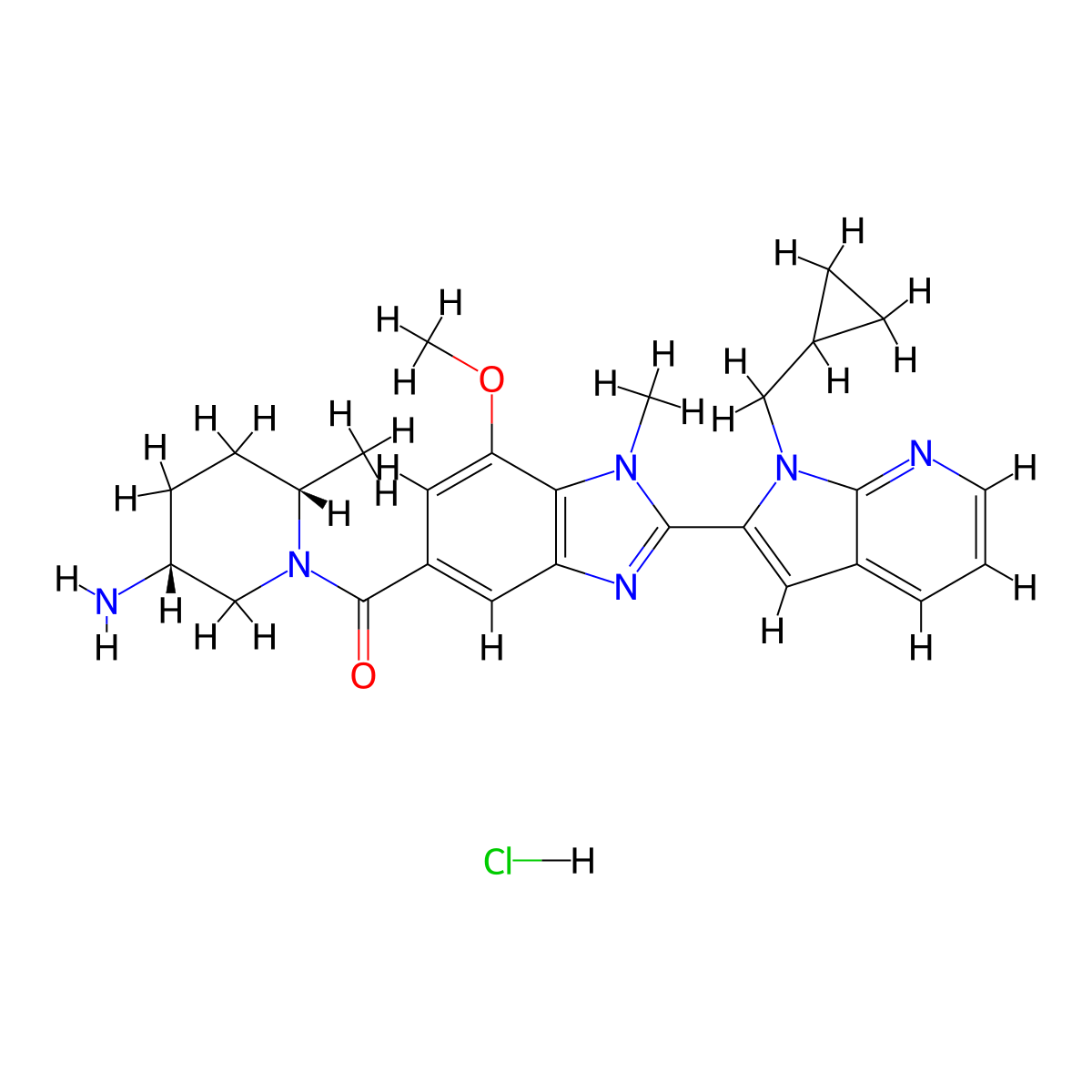 BMS-P5 HCl molecular structure, CAS 1549811-36-0