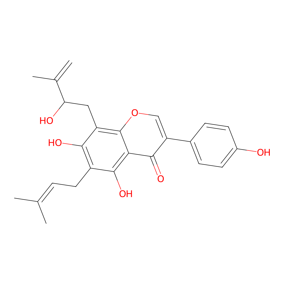 Erysenegalensein E molecular structure, CAS 154992-17-3