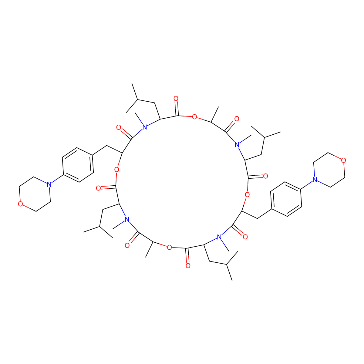 Emodepside molecular structure, CAS 155030-63-0
