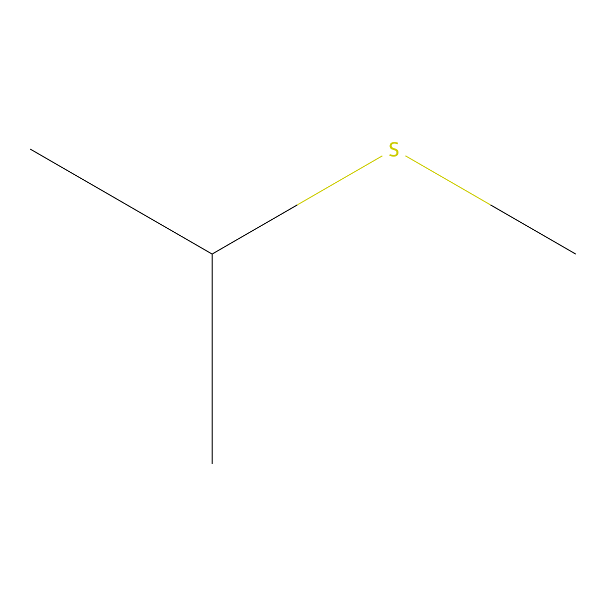 Isopropyl Methyl Sulfide molecular structure, CAS 1551-21-9