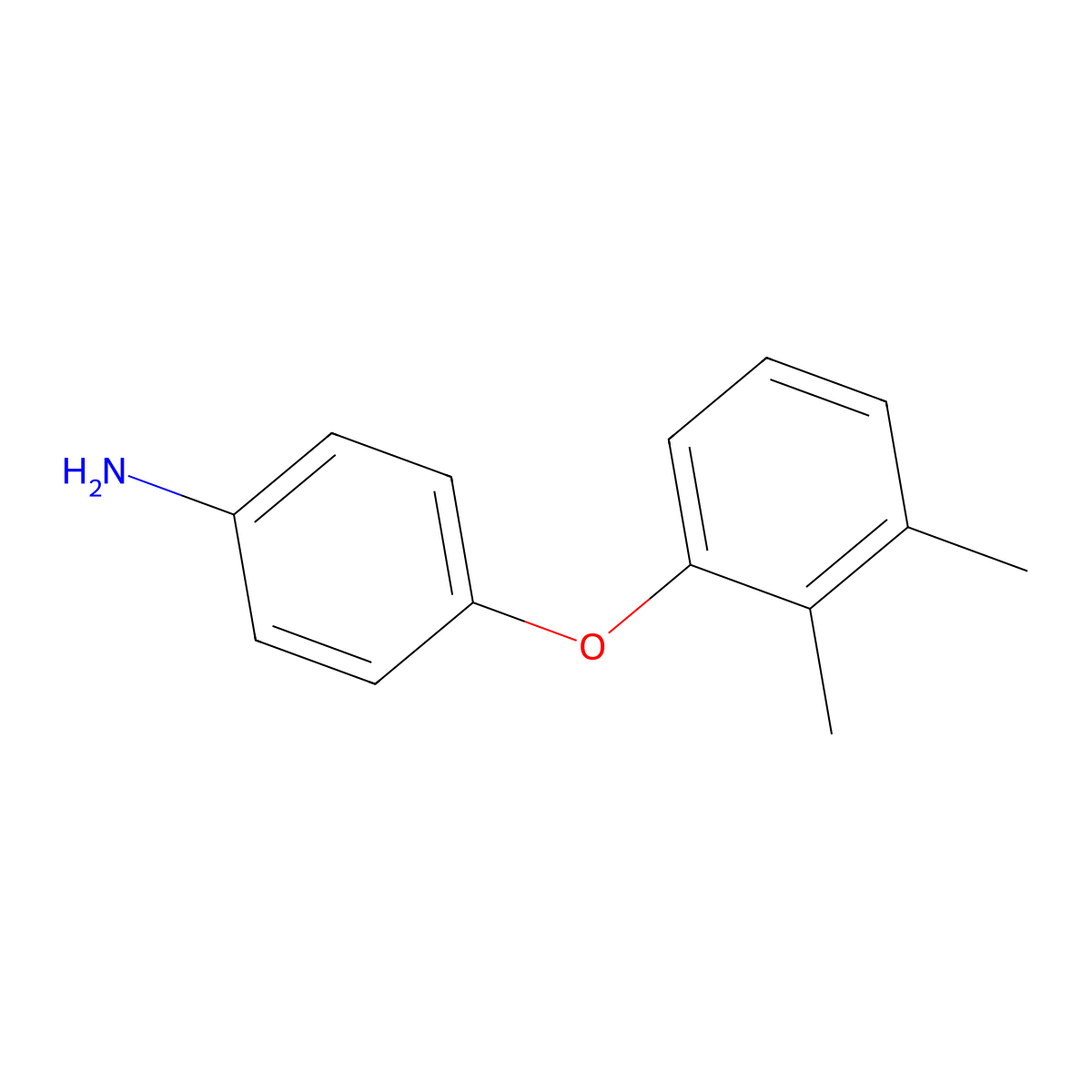 4-(2,3-Dimethylphenoxy)aniline molecular structure, CAS 155106-50-6