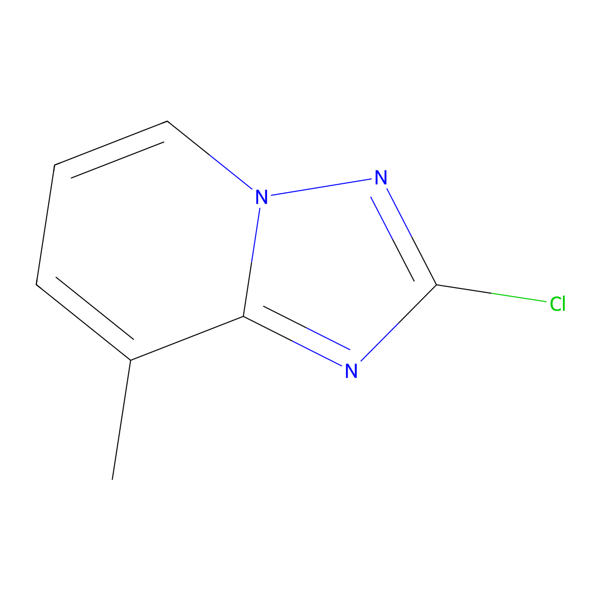 2-Chloro-8-methyl-[1,2,4]triazolo[1,5-a]pyridine molecular structure, CAS 1551174-78-7