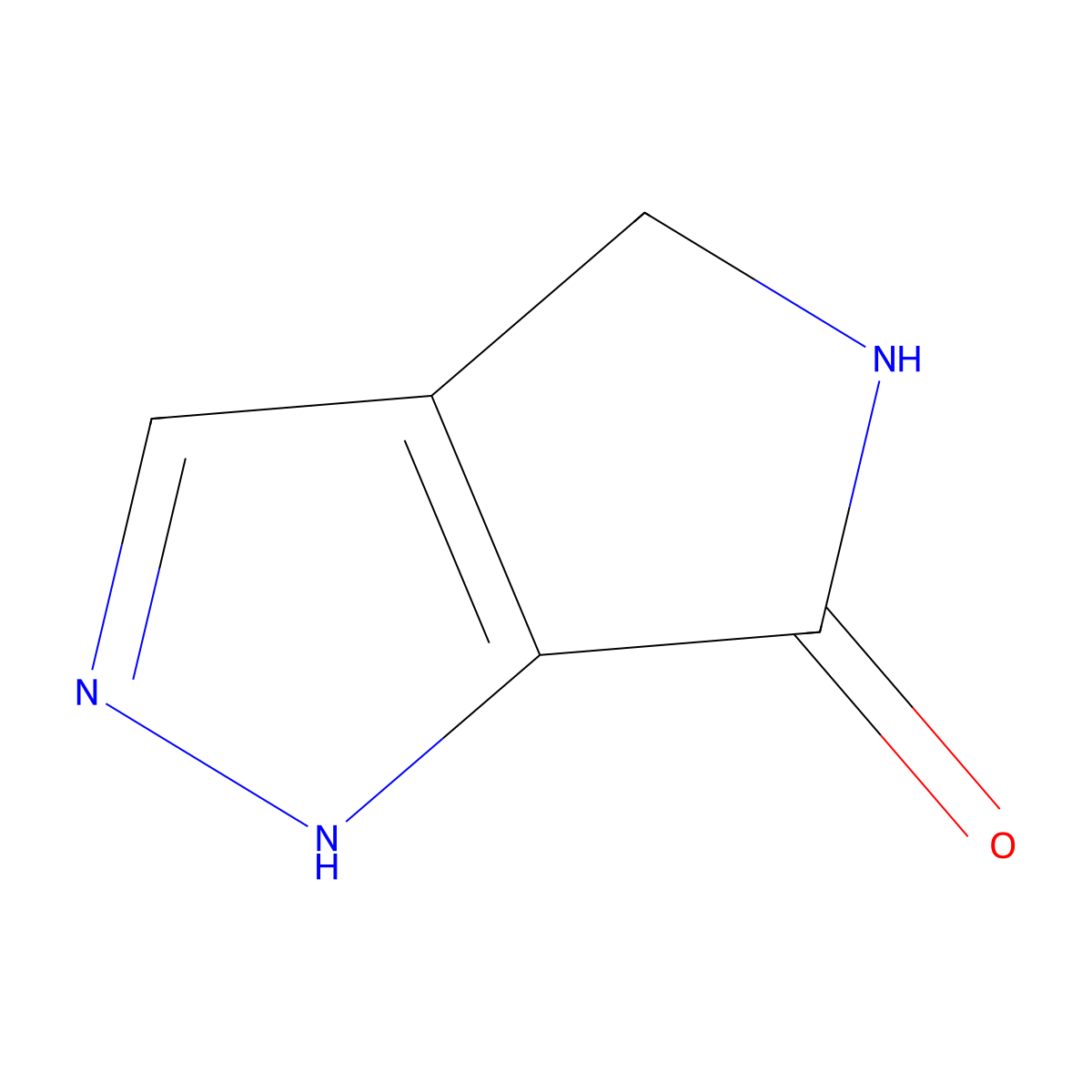 4,5-Dihydropyrrolo[3,4-c]pyrazol-6(2h)-one molecular structure, CAS 1551176-24-9