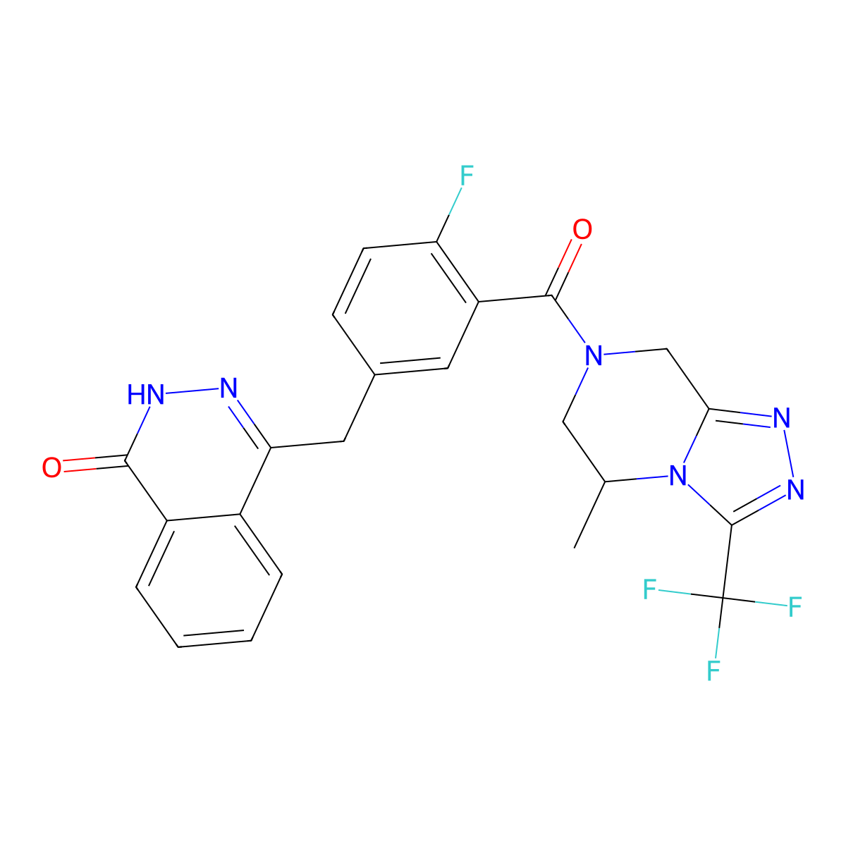 Simmiparib molecular structure, CAS 1551355-46-4