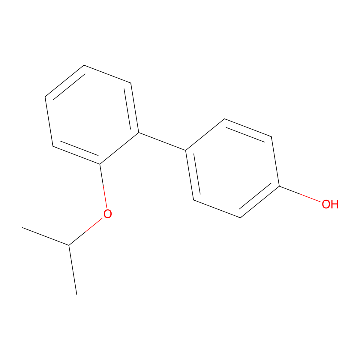 2'-(1-Methylethoxy)[1,1'-biphenyl]-4-ol molecular structure, CAS 1551468-37-1