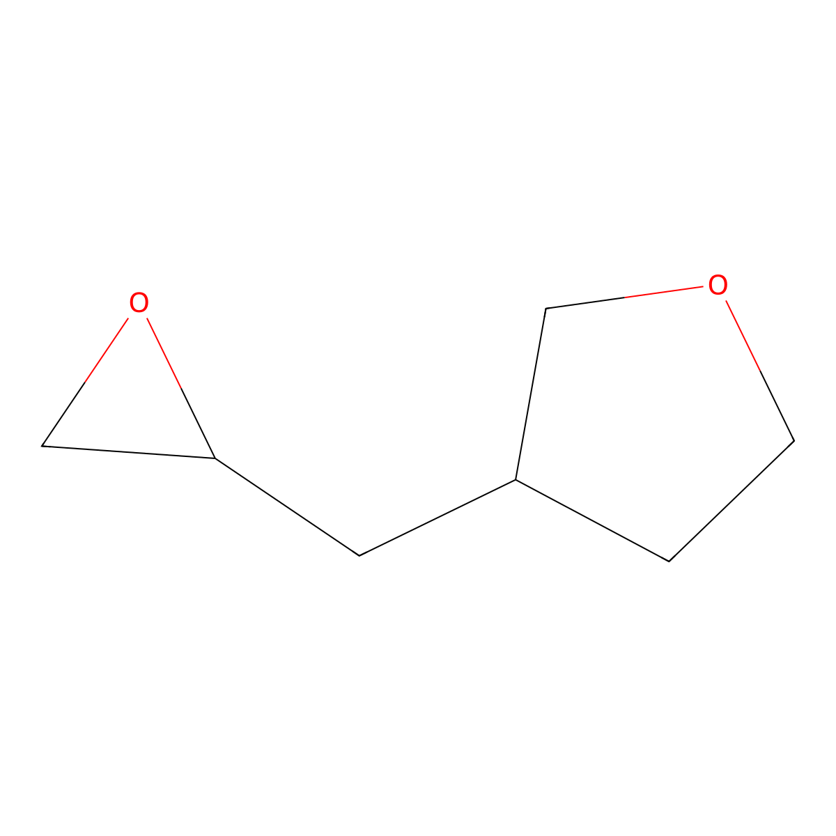 3-(Oxiran-2-ylmethyl)oxolane molecular structure, CAS 1551669-96-5