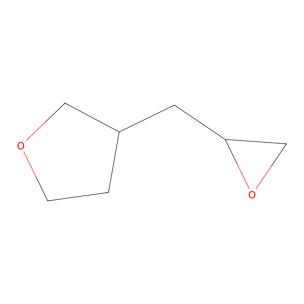 3-(Oxiran-2-ylmethyl)oxolane molecular structure, CAS 1551669-96-5