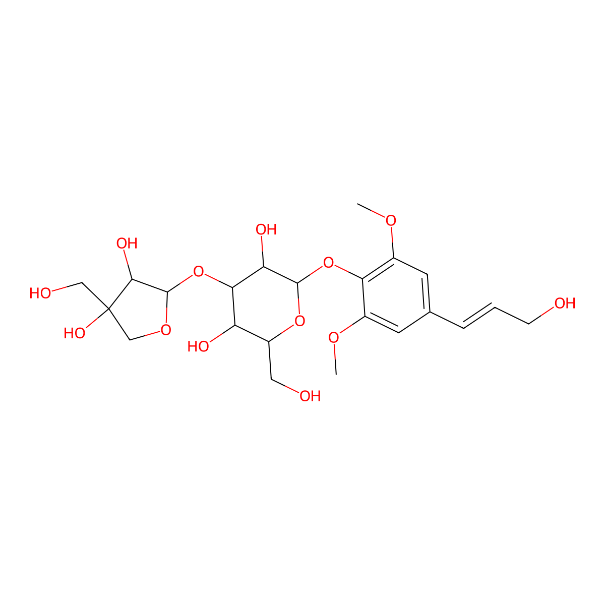 Tinosinen molecular structure, CAS 155179-20-7