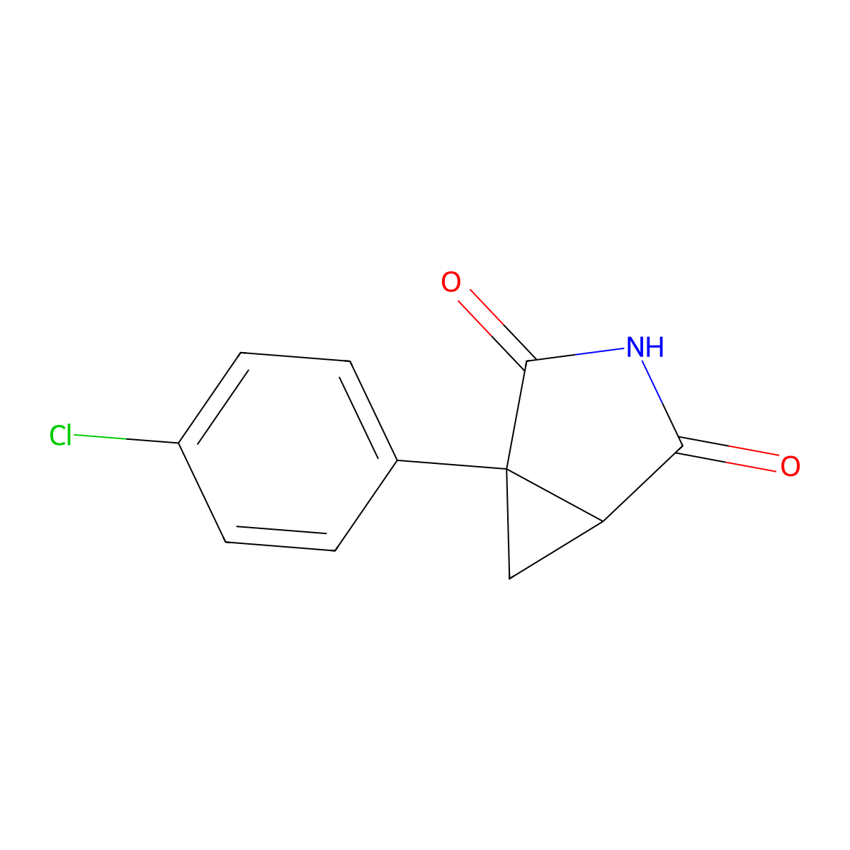 Ciproximida molecular structure, CAS 15518-76-0