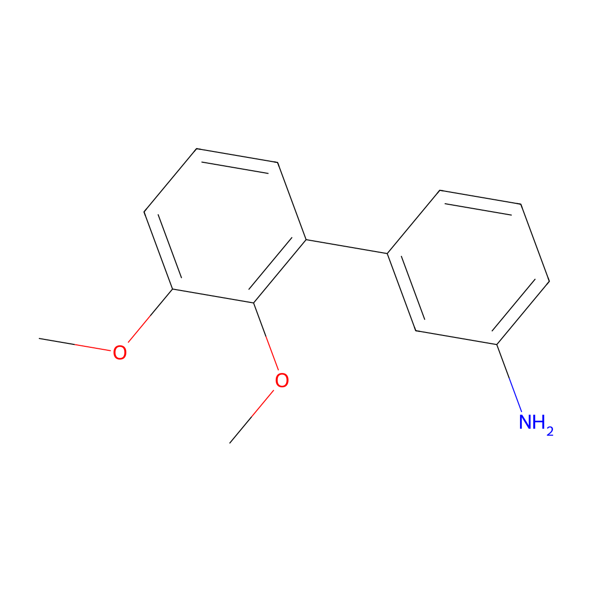 3-(2,3-Dimethoxyphenyl)aniline molecular structure, CAS 1551881-95-8