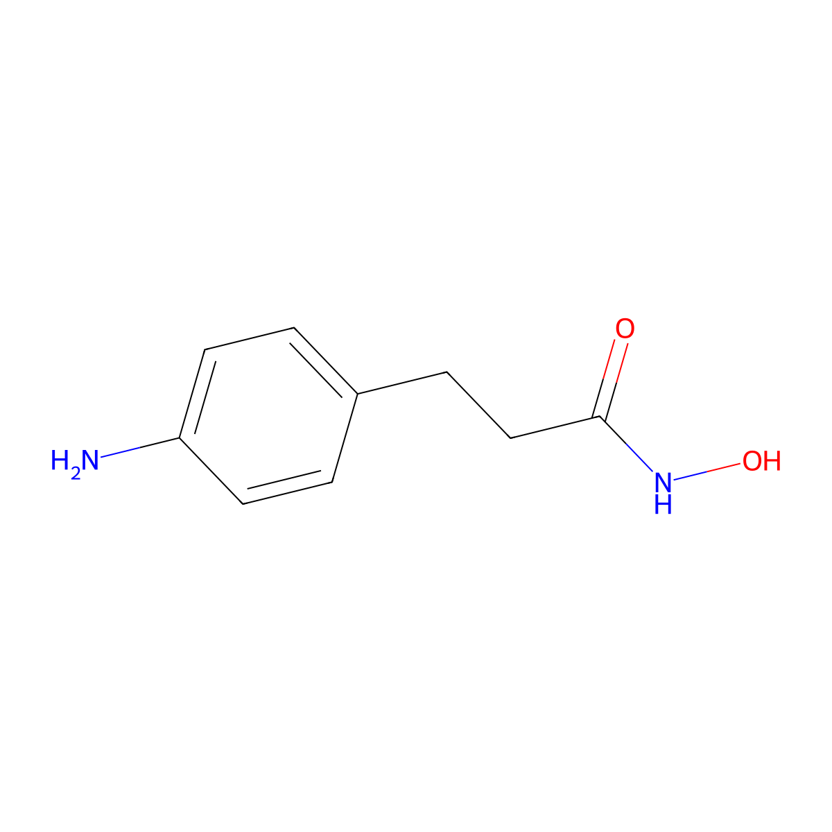 3-(4-aminophenyl)-N-hydroxypropanamide molecular structure, CAS 1551908-31-6