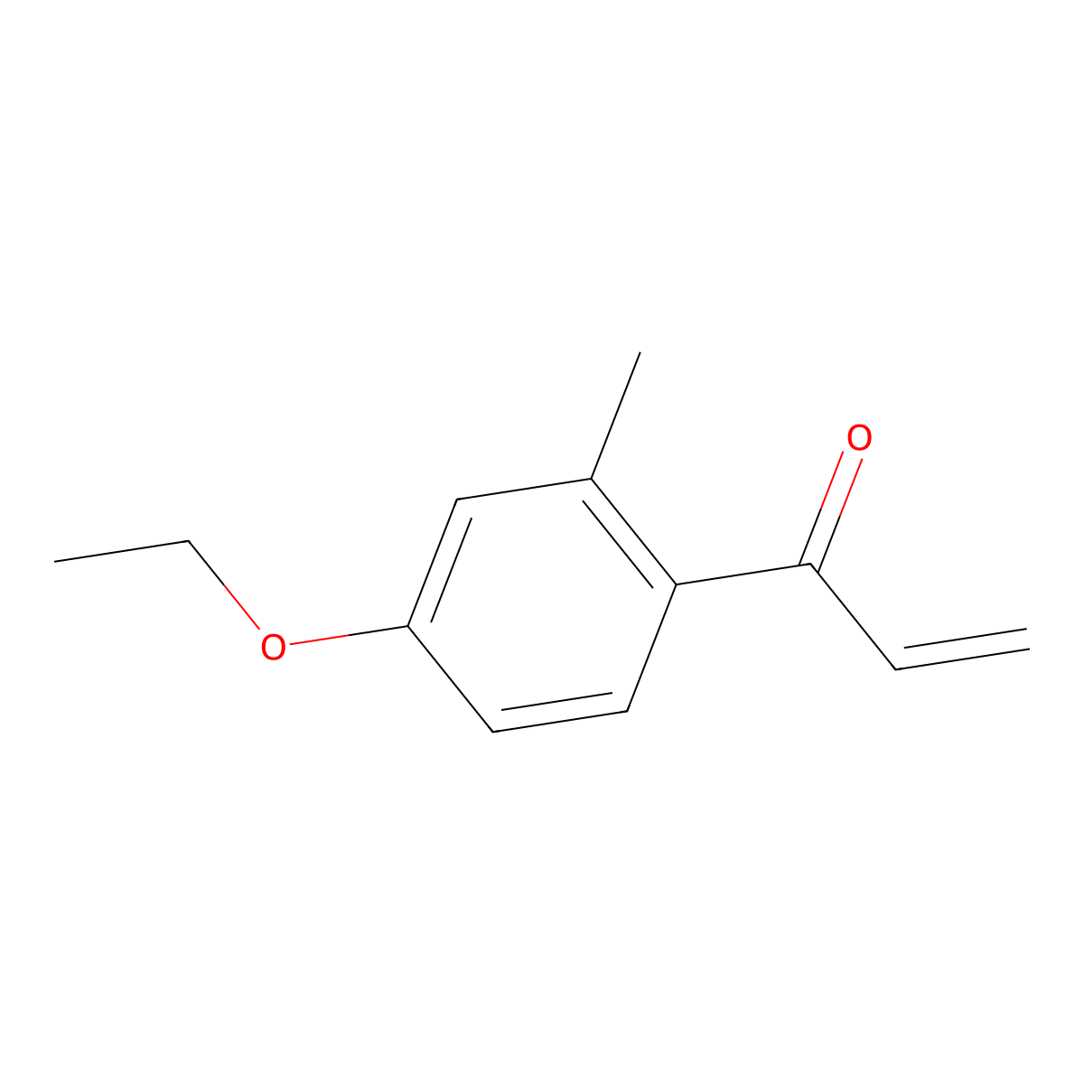 1-(4-Ethoxy-2-methylphenyl)prop-2-en-1-one molecular structure, CAS 1552117-75-5