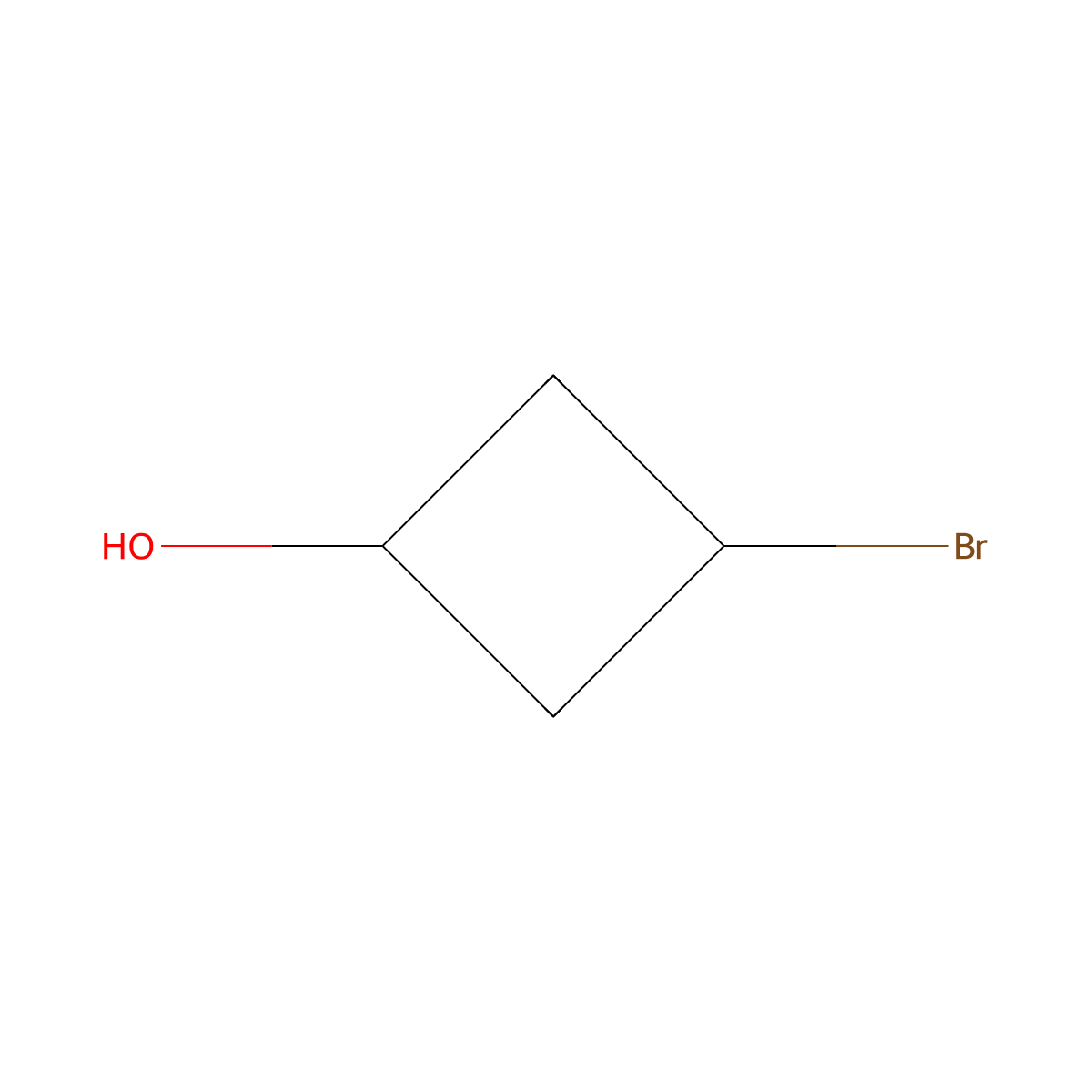 3-Bromocyclobutan-1-ol molecular structure, CAS 1552270-60-6