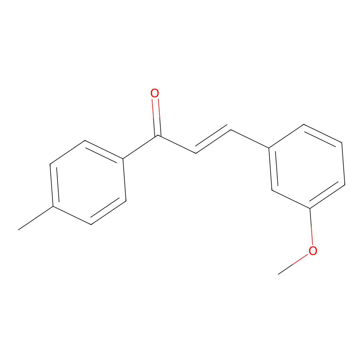3-Methoxy-4'-methylchalcone molecular structure, CAS 155269-26-4