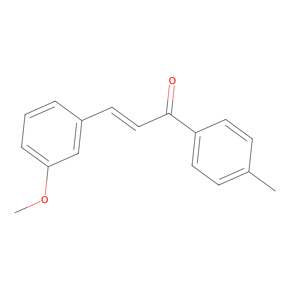 3-Methoxy-4'-methylchalcone molecular structure, CAS 155269-26-4