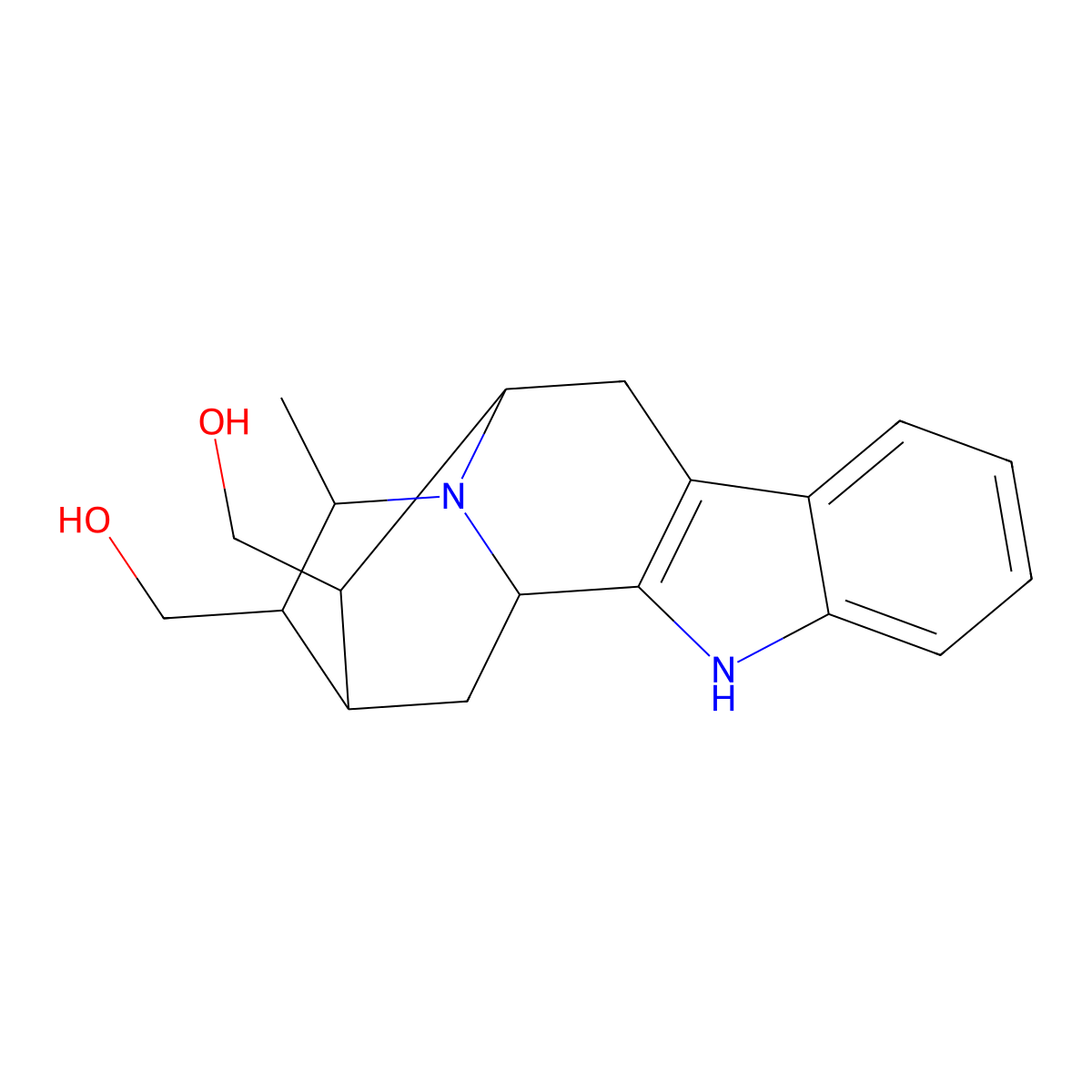 Dihydroperaksine molecular structure, CAS 15527-86-3