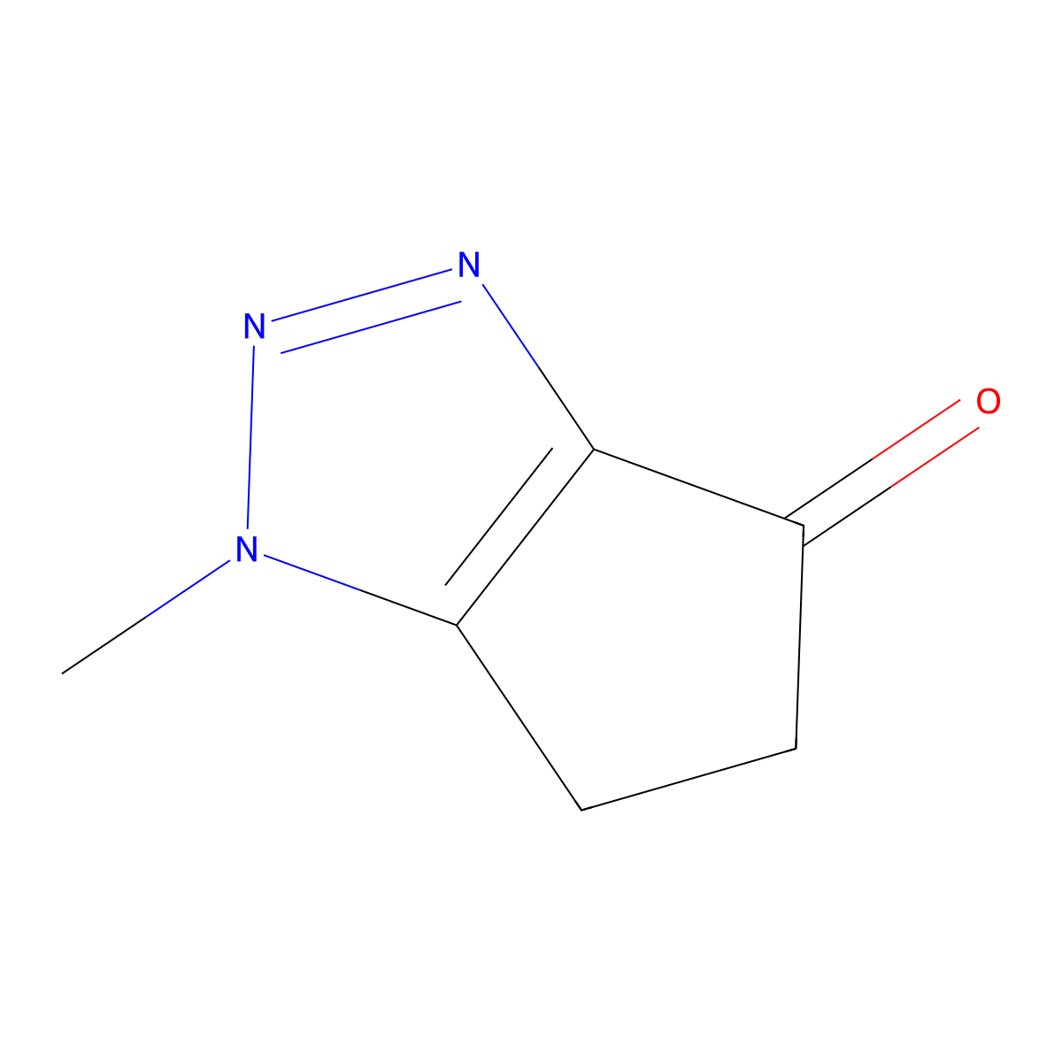 1-methyl-1H,4H,5H,6H-cyclopenta[d][1,2,3]triazol-4-one molecular structure, CAS 1552707-34-2