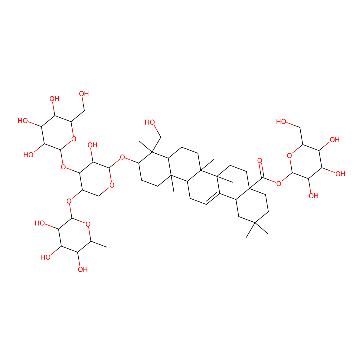 Thalictoside VI molecular structure, CAS 155313-58-9