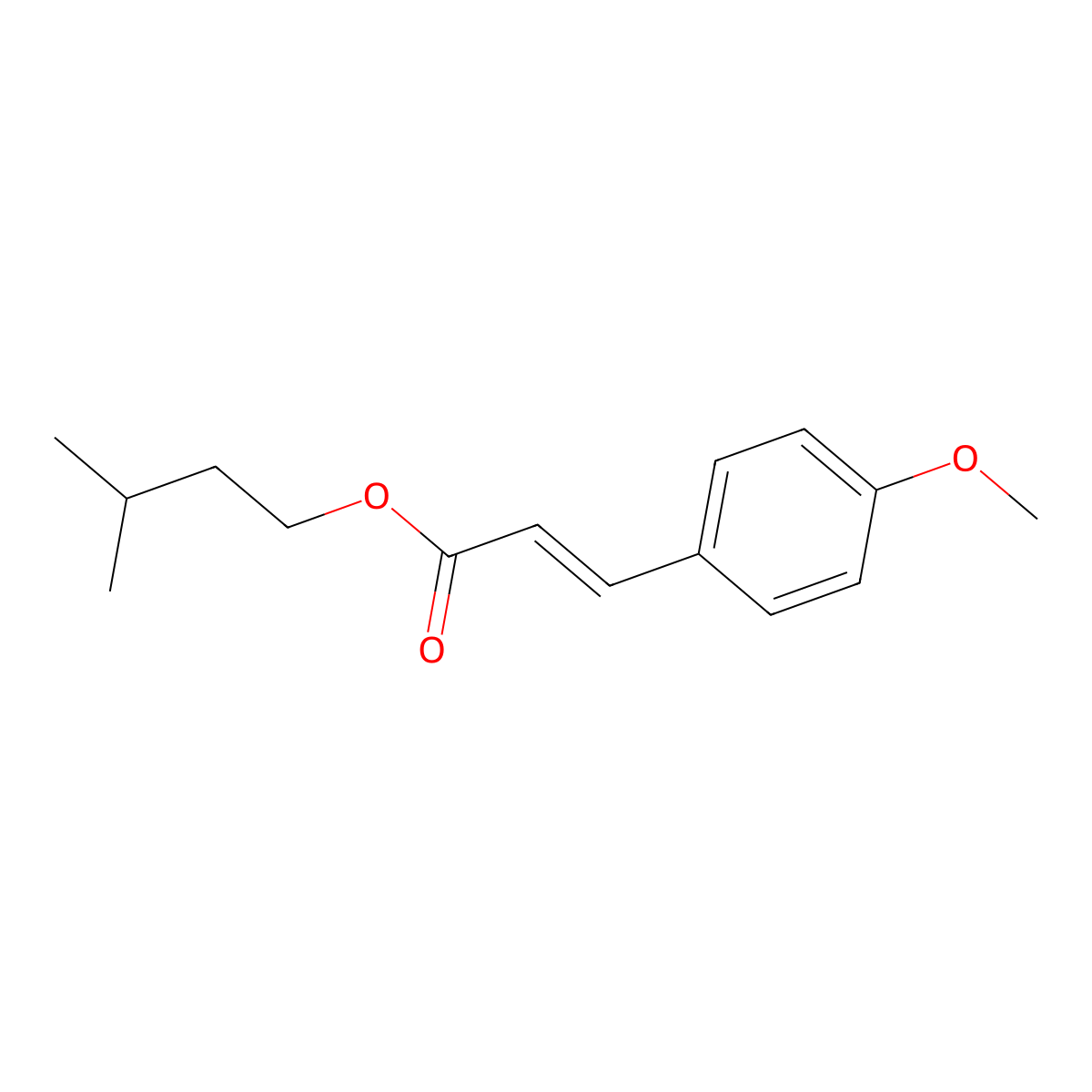 Amiloxate molecular structure, CAS 155339-66-5