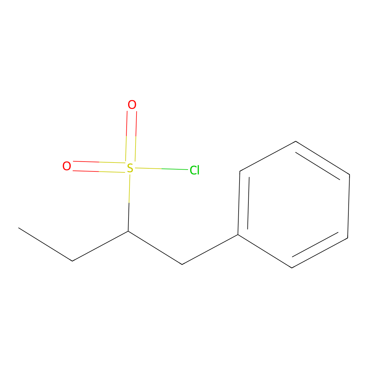 1-Phenylbutane-2-sulfonyl chloride molecular structure, CAS 1553396-48-7