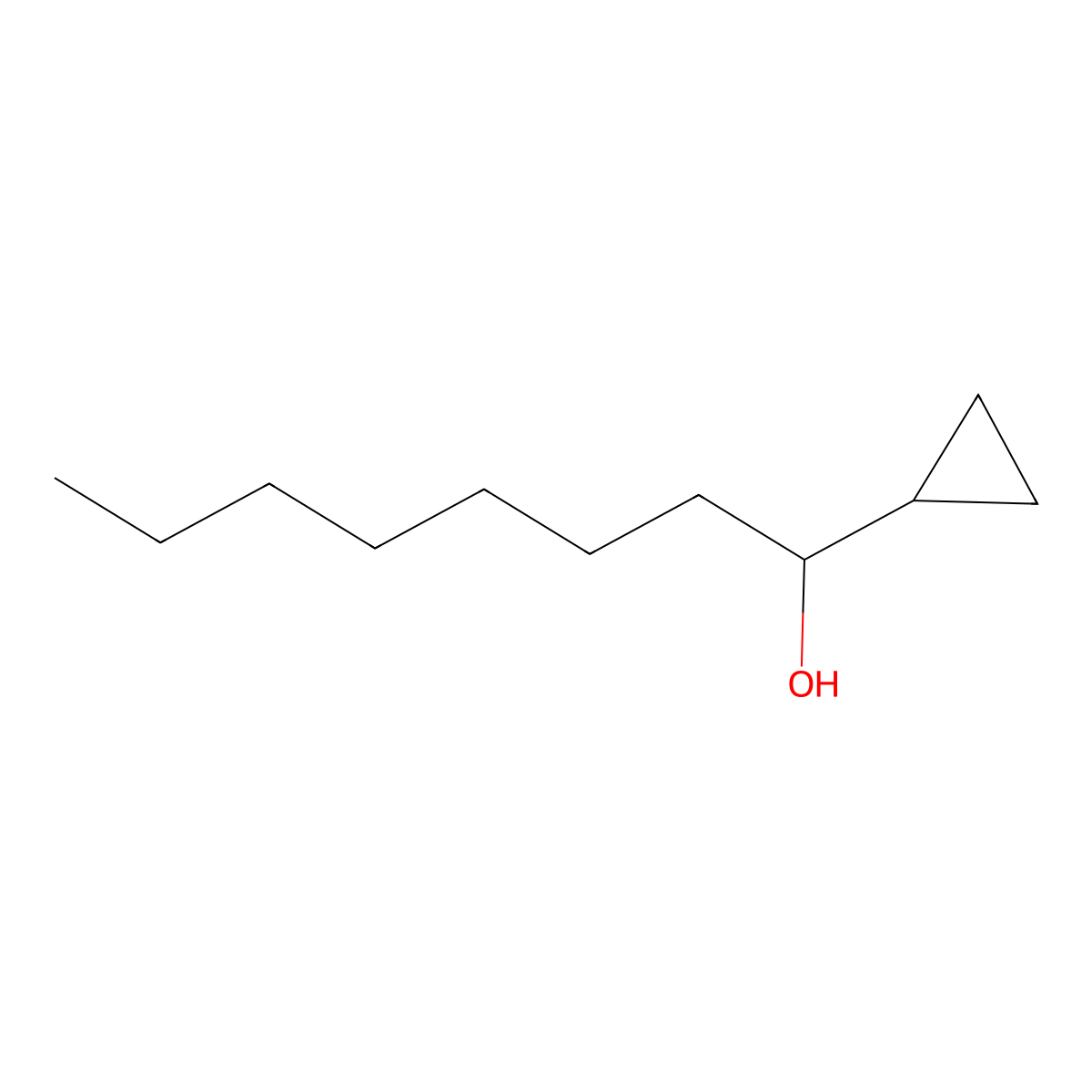 1-Cyclopropyloctan-1-ol molecular structure, CAS 155344-79-9