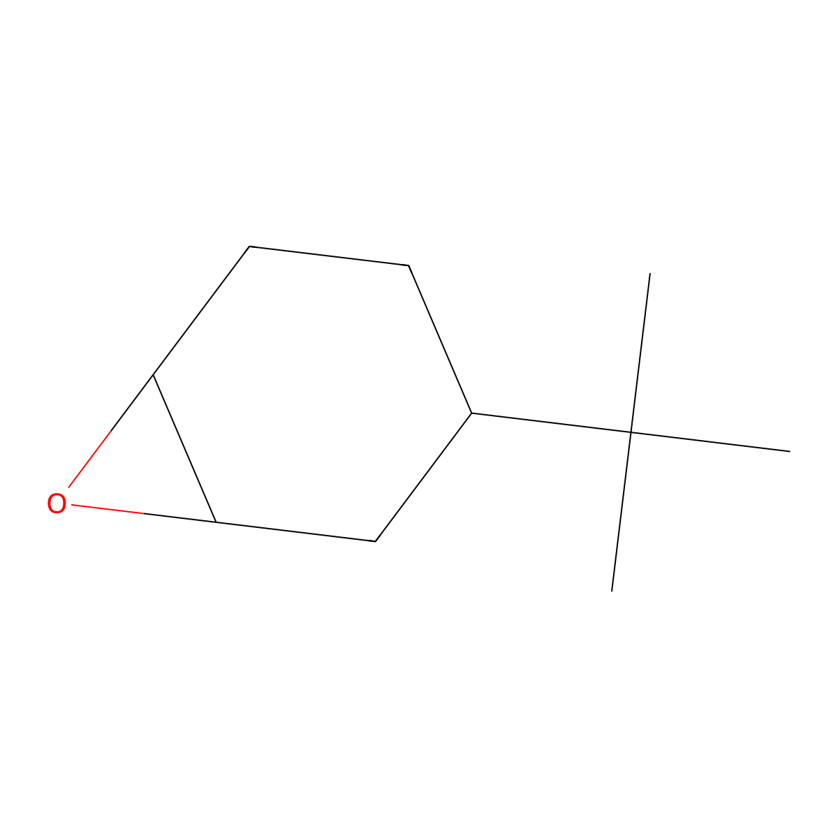 3-Tert-butyl-7-oxabicyclo[4.1.0]heptane molecular structure, CAS 15536-71-7
