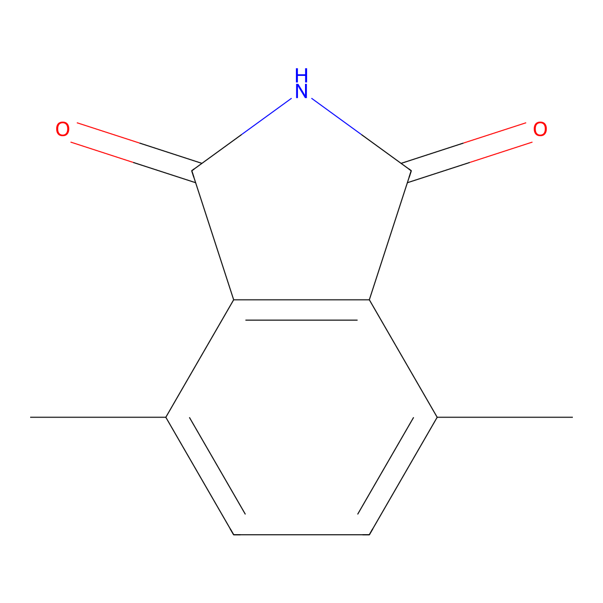 1H-Isoindole-1,3(2H)-dione, 4,7-dimethyl- molecular structure, CAS 15540-88-2