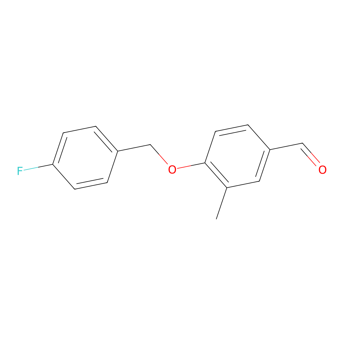 4-((4-FluorobenZyl)oxy)-3-methylbenZaldehyde molecular structure, CAS 1554102-12-3