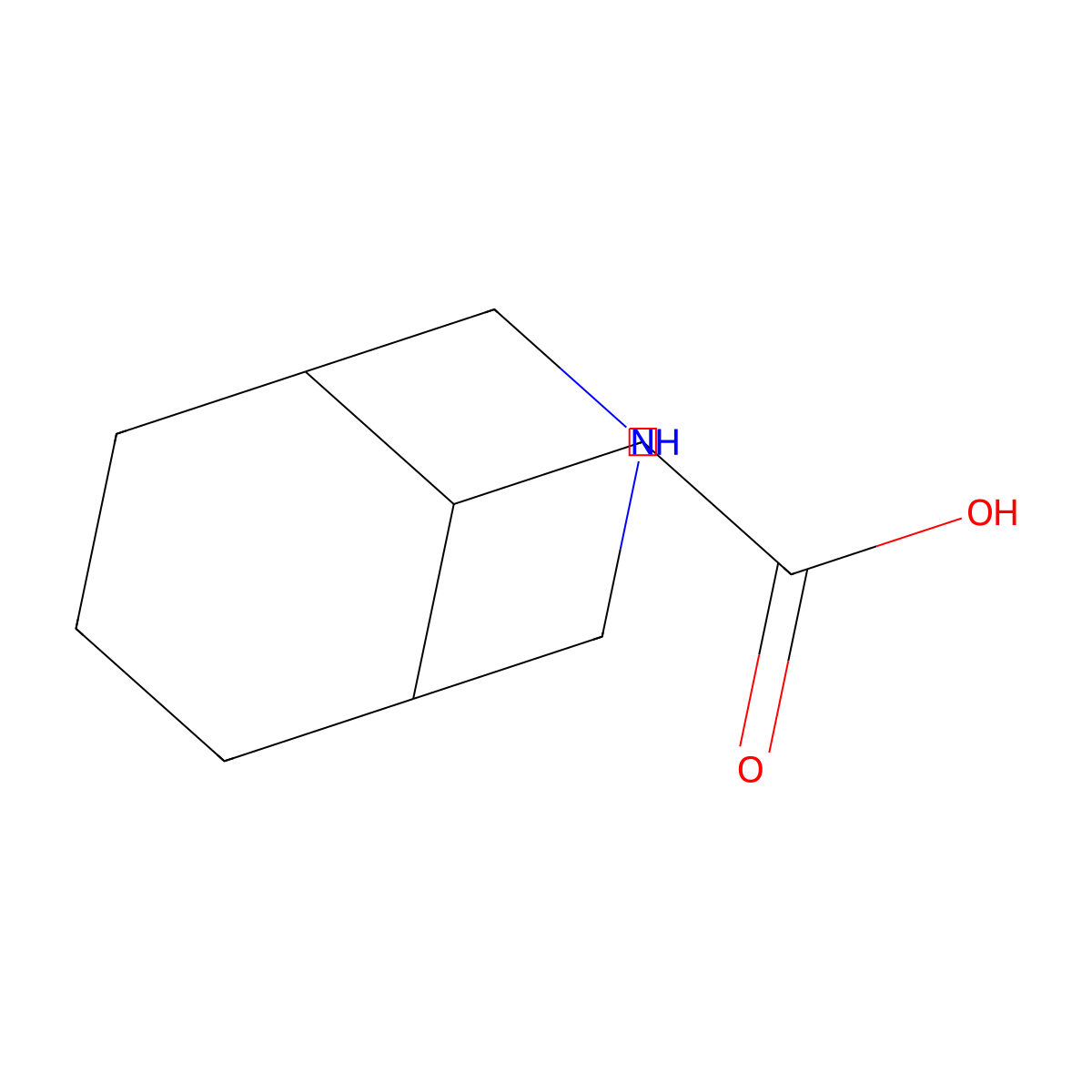 2-{3-Azabicyclo[3.3.1]nonan-9-yl}acetic acid molecular structure, CAS 1554188-44-1