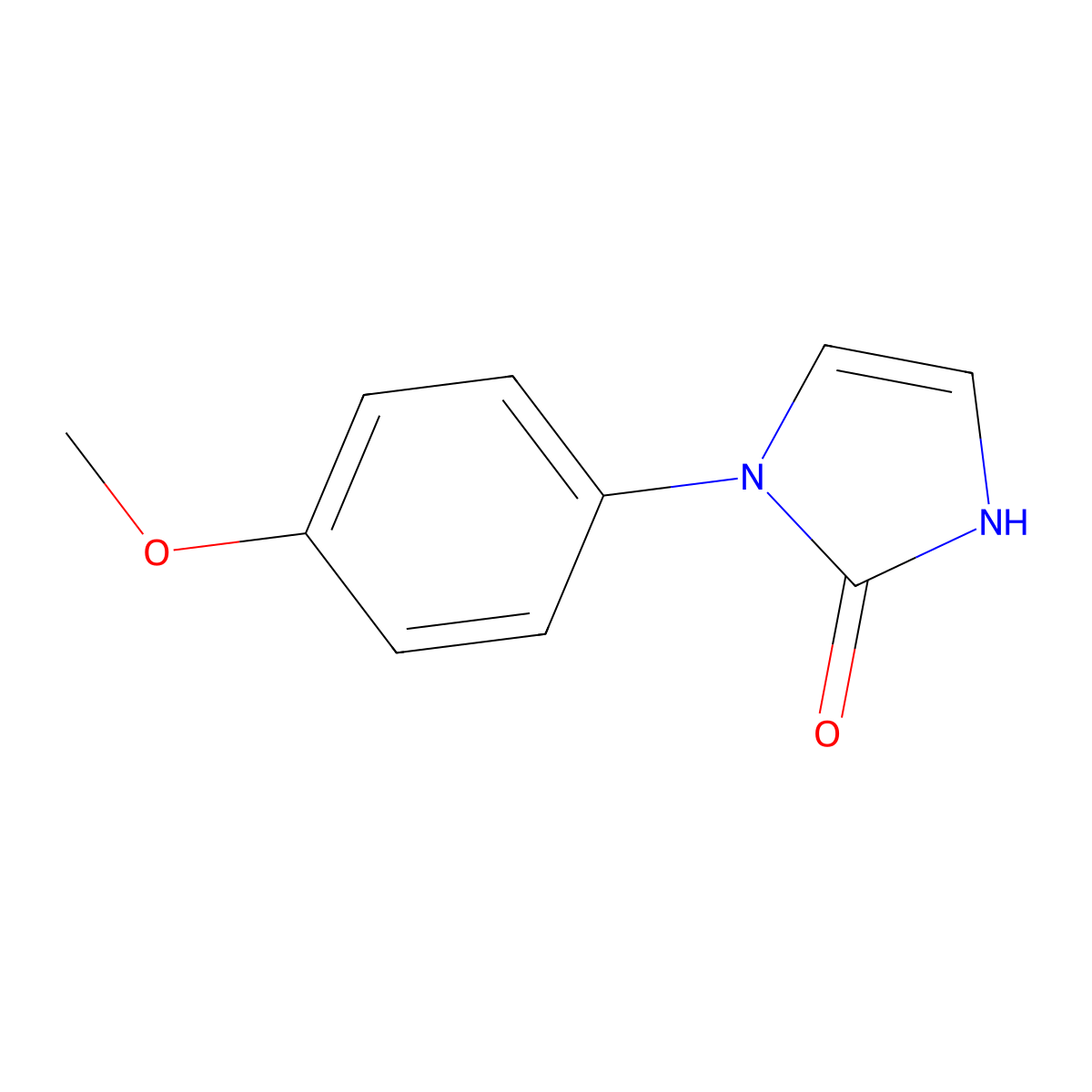 1-(4-Methoxyphenyl)-2,3-dihydro-1h-imidazol-2-one molecular structure, CAS 155431-24-6
