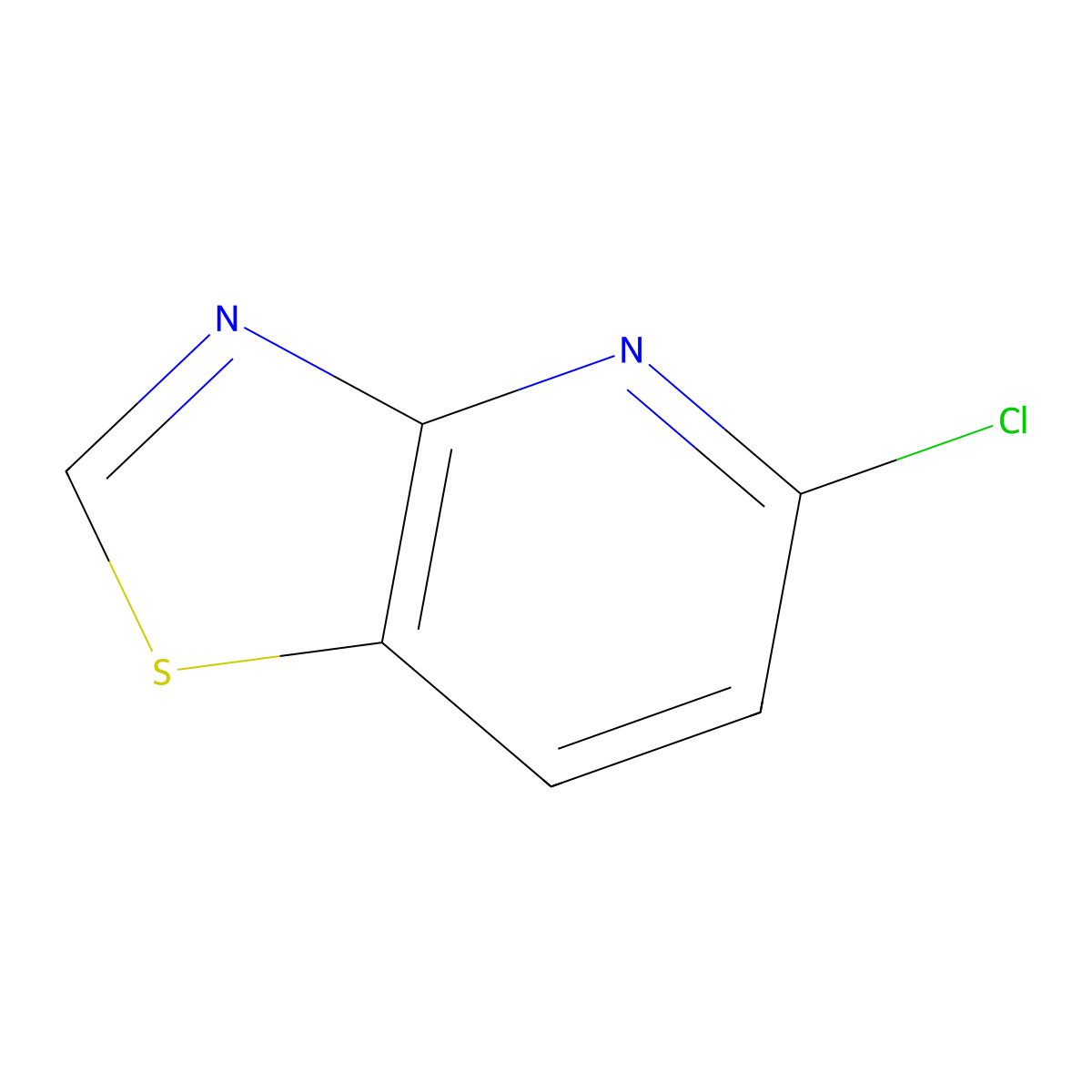5-Chloro-(1,3)thiazolo(4,5-b)pyridine molecular structure, CAS 1554348-39-8